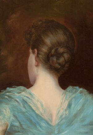 Woman's Head seen from Behind