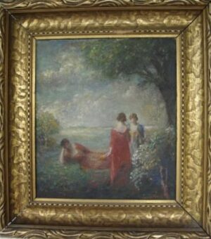 Three Women in a Landscape