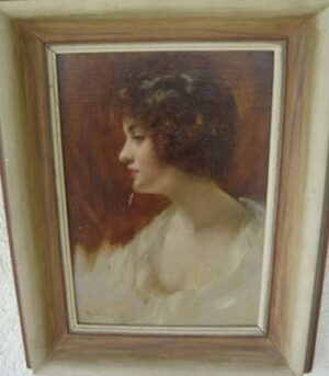 Portrait of an Unknown Woman in Profile (Carlotta Havemeyer?)