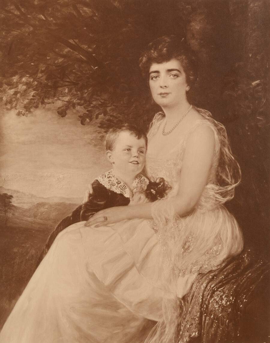 EHRET, Mrs Louis and Louis Ehret Jr.