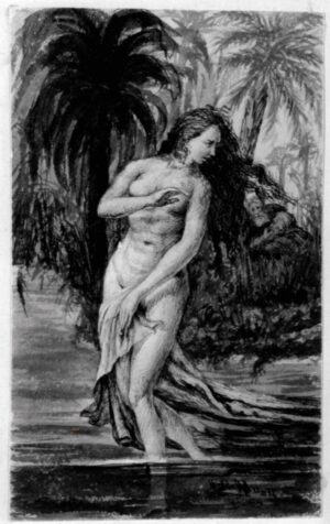 1882 - Drawing of Susanna & the Elders