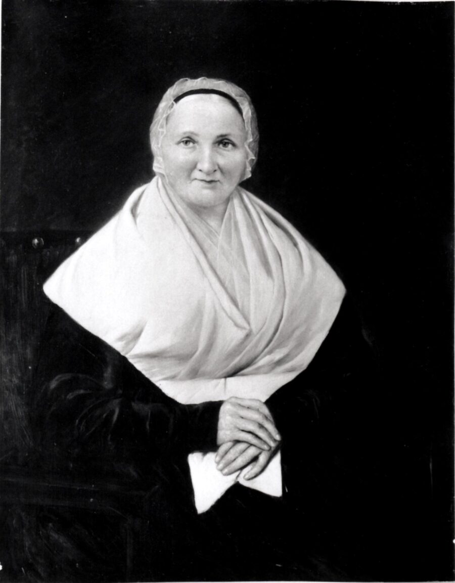 YERKES, Mrs Silas (Mary Leech) (after a Miniature)