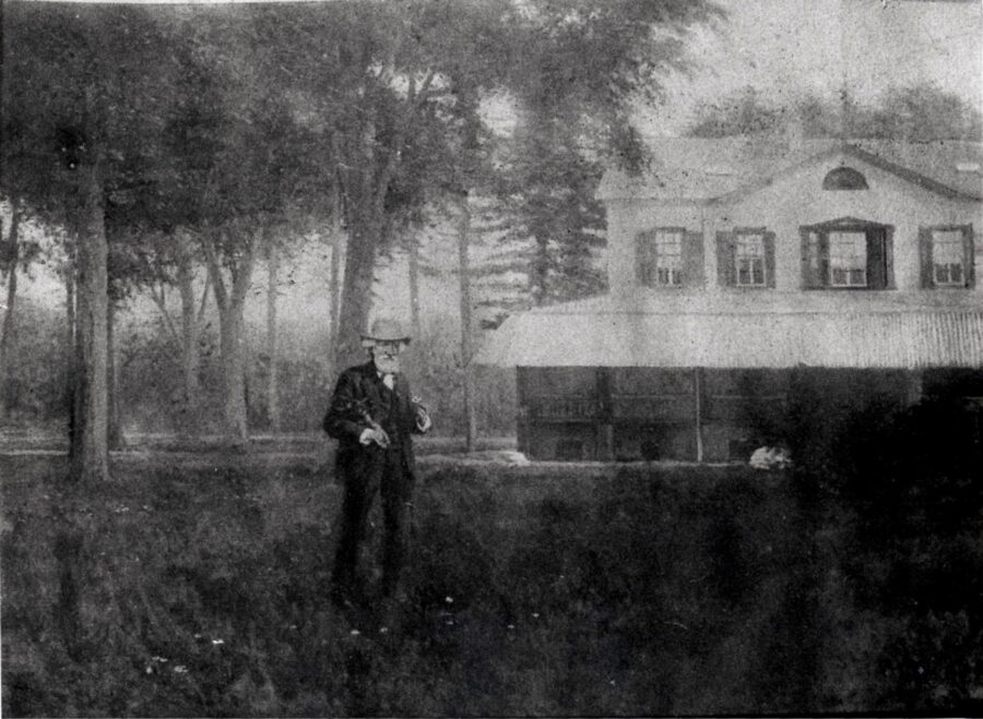 HAVEMEYER, Frederick Christian, Jr. in a Landscape