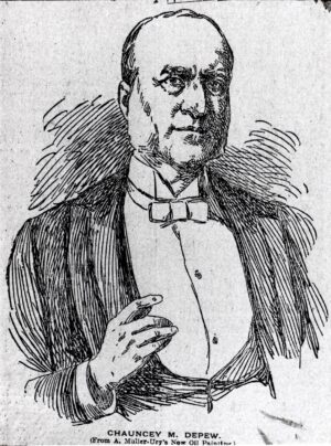 DEPEW, Senator Chauncey M. (1893)