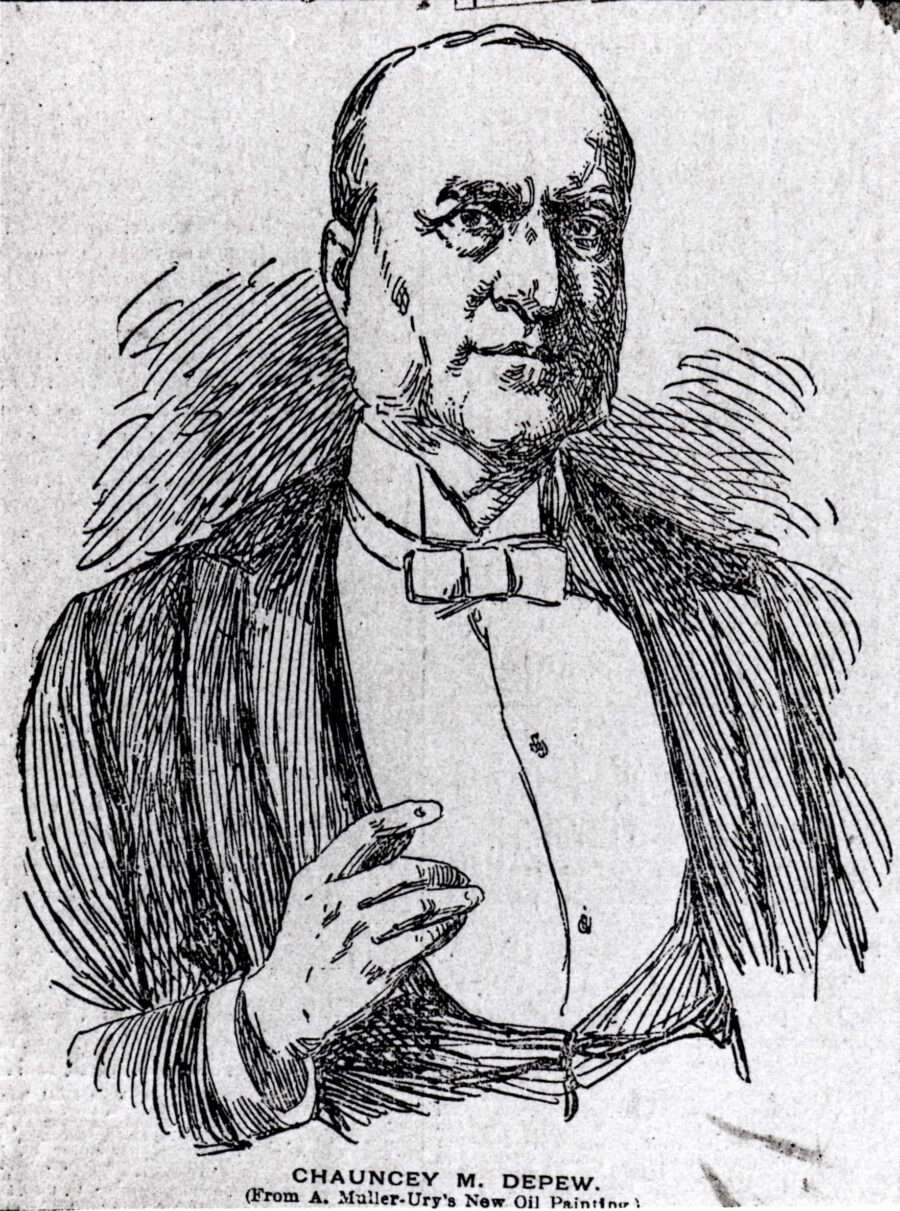 DEPEW, Senator Chauncey M. (1893)