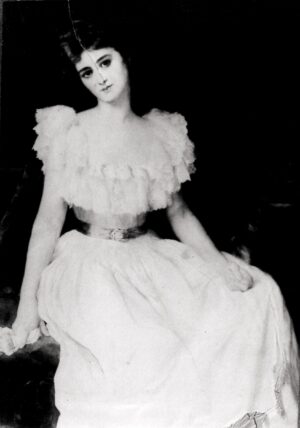 Portrait of an Unknown Young Woman