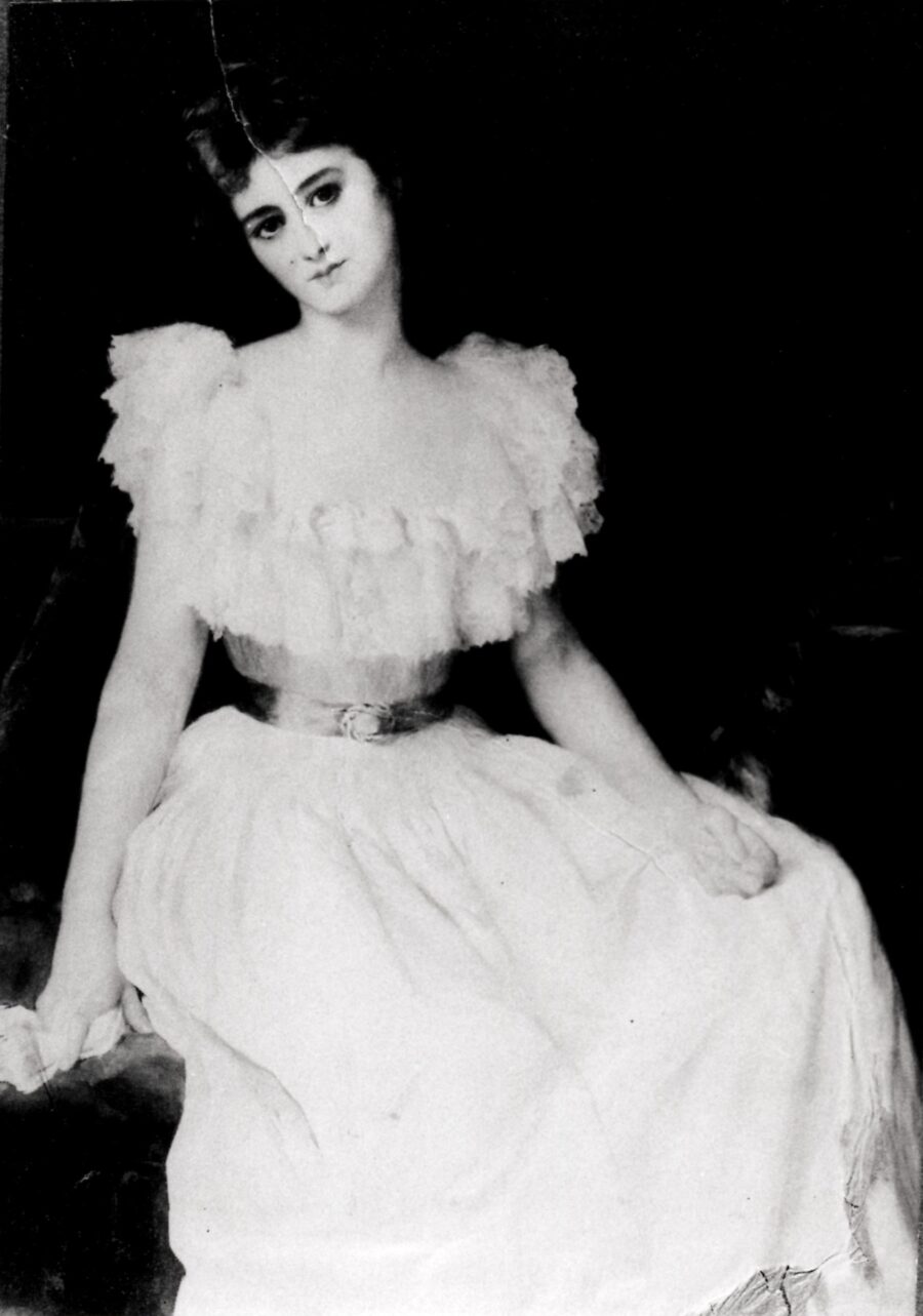 Portrait of an Unknown Young Woman