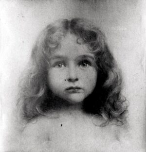 Portrait of an Unknown Little Girl