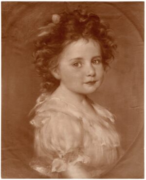 Portrait of an Unknown Little Girl