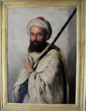 North African Man with Gun