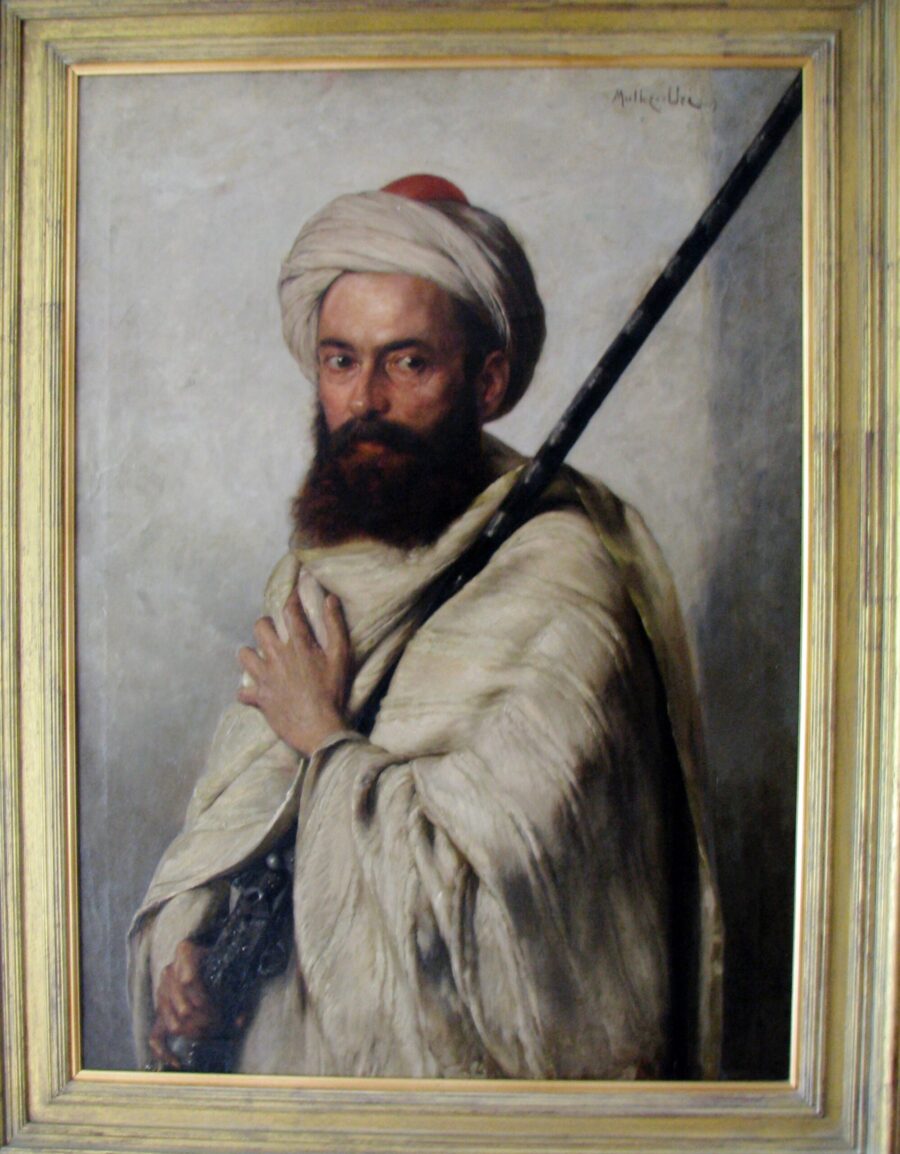 North African Man with Gun