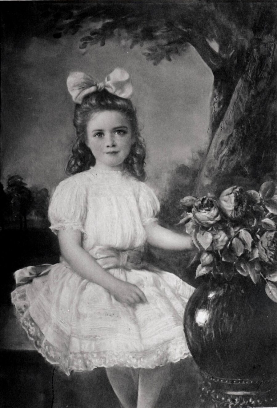 Portrait of an Unknown Little Girl