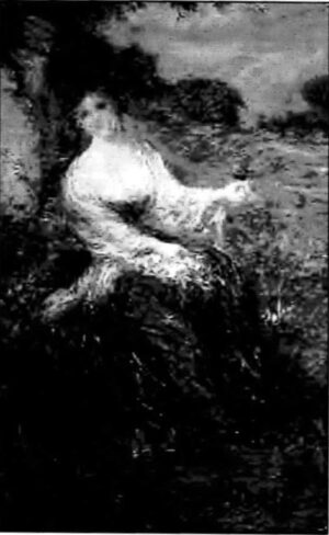 Lady in a Garden