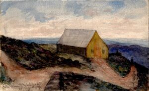 Watercolour: USA - From Mount Washington 30 August 1896