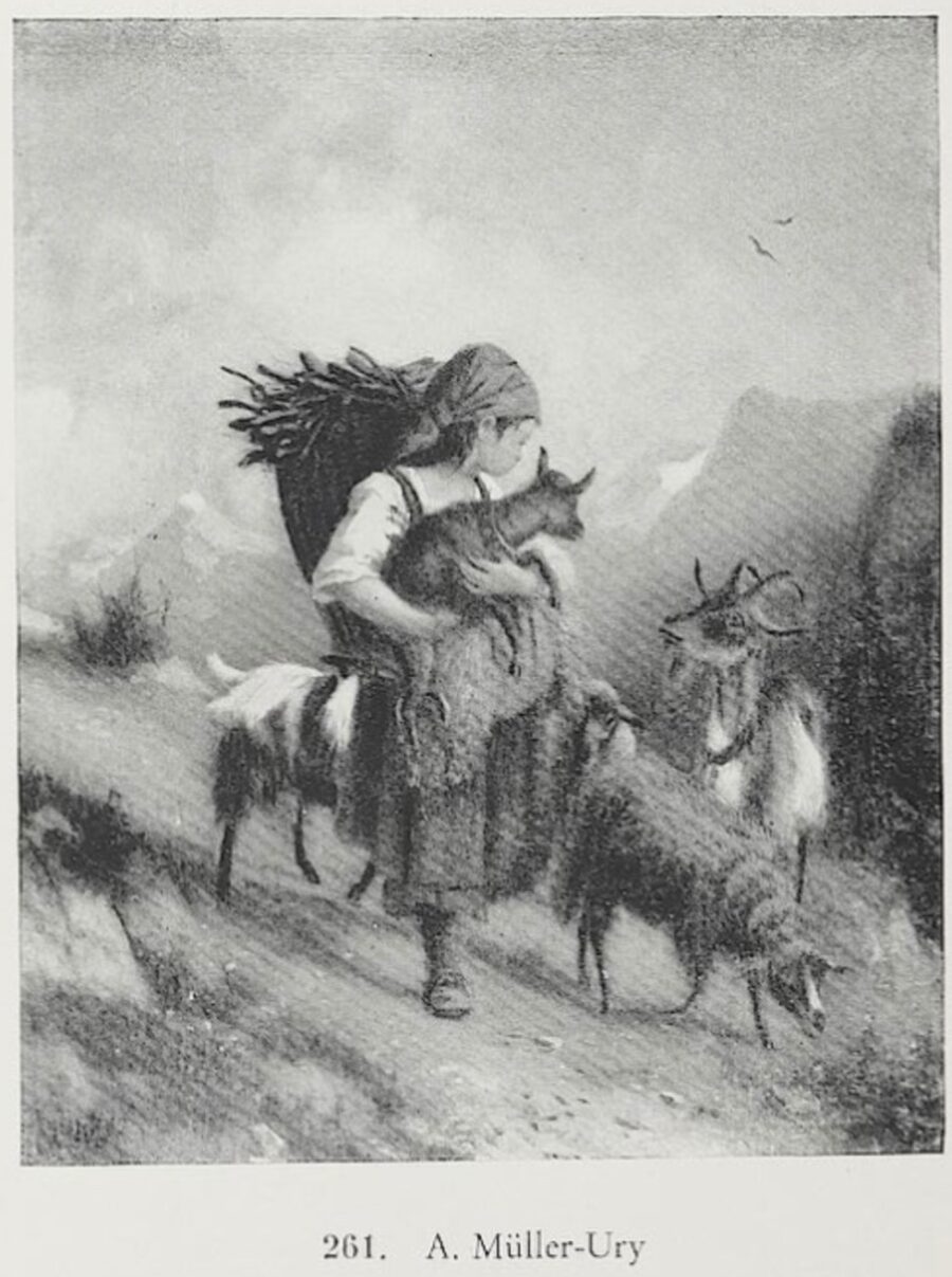 The Baby Goat has Broken his Foot (Das Zicklein hat den Fuss gebrochen)
