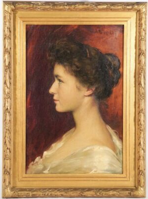 Portrait of an Unknown Woman in Profile 1899